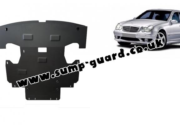 Steel sump guard for Mercedes C-Classe