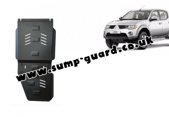 Steel gearbox  guard for Mitsubishi L 200