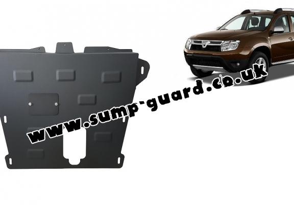 Steel sump guard for Dacia Duster