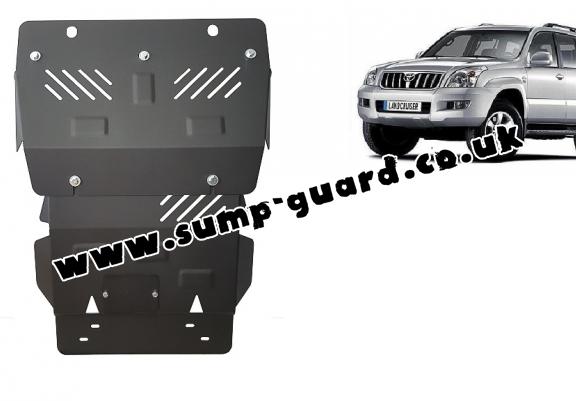 Steel sump guard for Toyota Land Cruiser J120