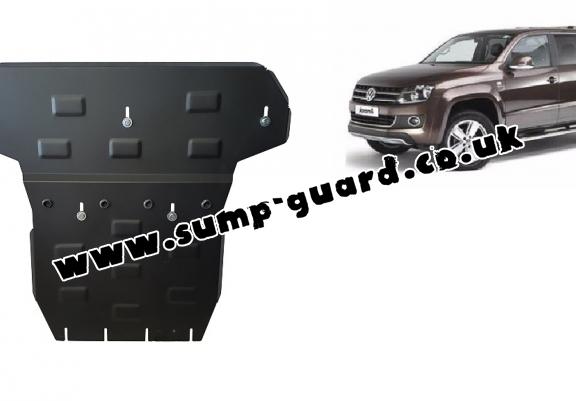 Steel gearbox and differential guard for Volkswagen Amarok