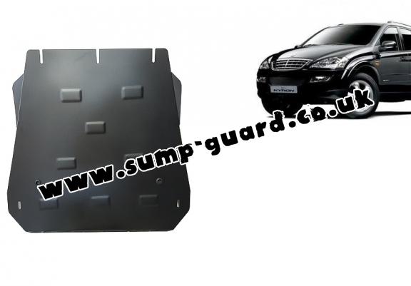 Steel gearbox guard for SsangYong Kyron