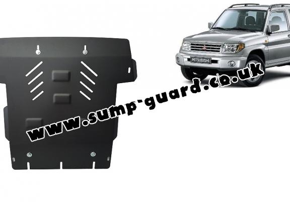 Steel sump guard for Mitsubishi Shogun Pinin