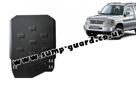 Steel gearbox guard for Mitsubishi Shogun Pinin