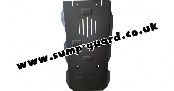 Steel gearbox guard for Audi Q7