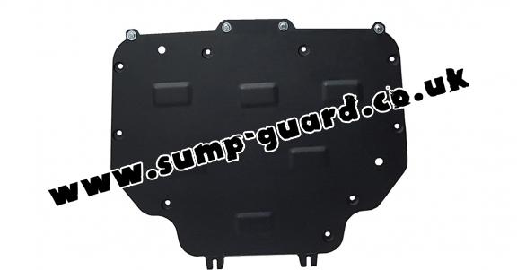 Steel gearbox guard for VW Touareg