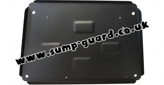 Steel sump guard for BMW X3