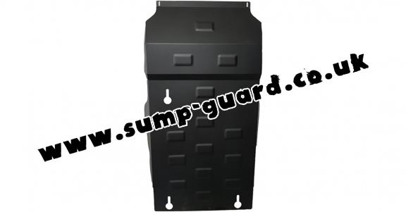 Steel sump guard for Mitsubishi L200