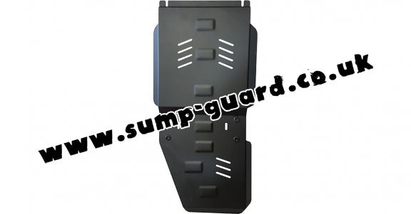 Steel gearbox  guard for Mitsubishi L 200