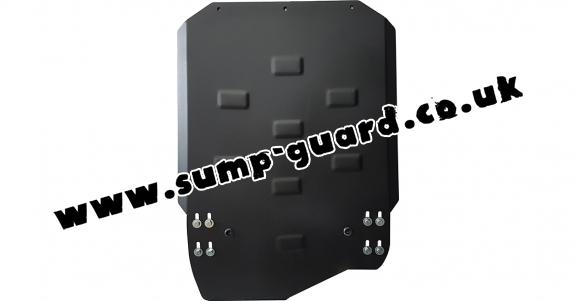 Steel gearbox guard for Mitsubishi Shogun Pinin