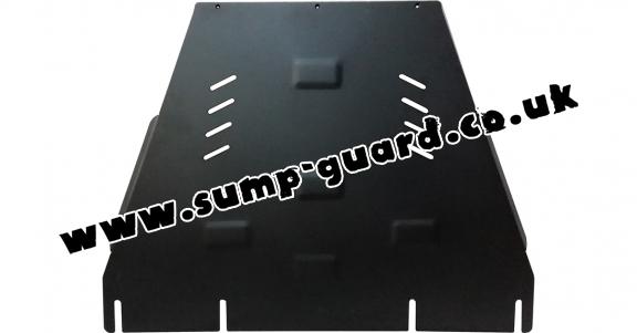 Steel gearbox guard and transfer case guard for Mercedes X-Class