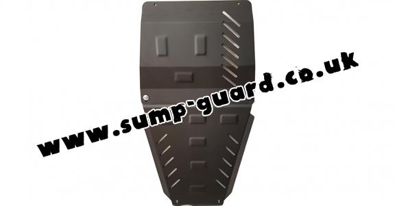 Steel gearbox and transfer case guard for Suzuki Grand Vitara 2