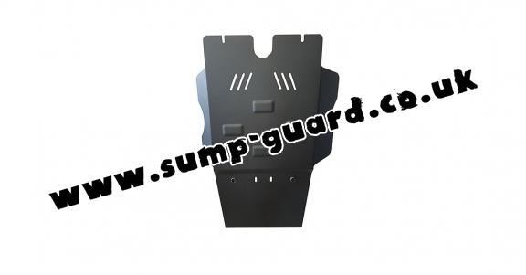 Steel gearbox and particle filter guard for Toyota Hilux 