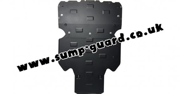 Steel gearbox guard for Audi A6