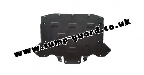 Steel gearbox guard for Audi A8