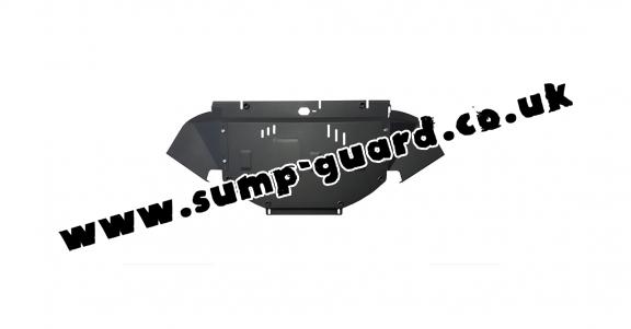 Steel sump guard for Seat Exeo