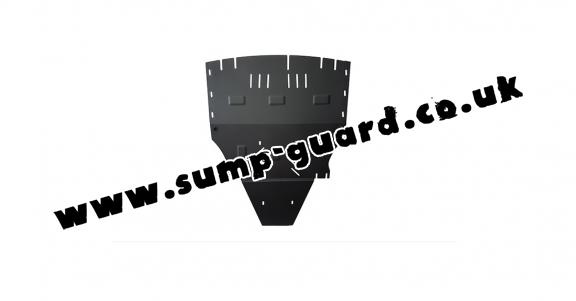 Steel sump guard for Audi A6