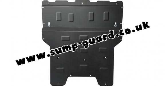 Steel sump guard for Audi Q2