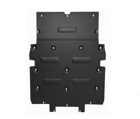 Steel sump guard for Audi A6