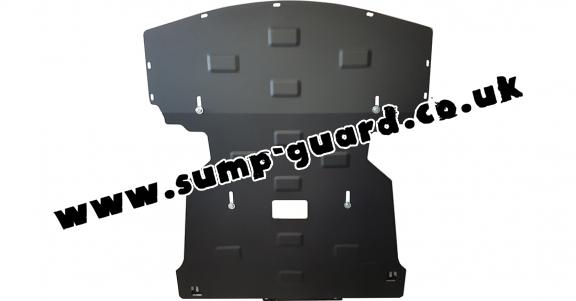 Steel sump guard for BMW Seria 3 E90/91