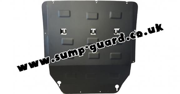 Steel sump guard for the protection of the engine and the gearbox for Mini Cooper