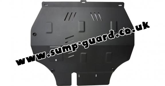 Steel sump guard for Chevrolet Spark