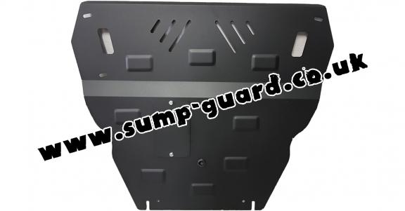 Steel sump guard for Citroen C4