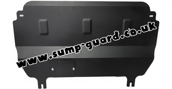 Steel sump guard for Citroen DS3