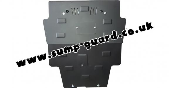 Steel sump guard for Daewoo Cielo