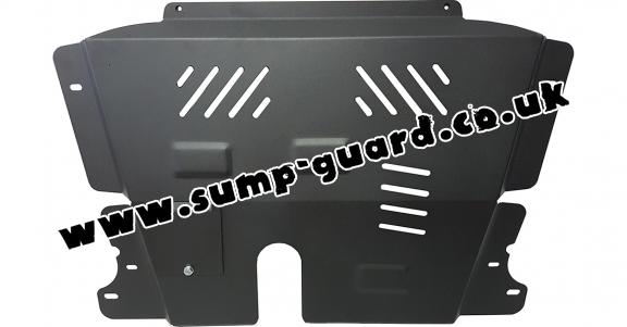 Steel sump guard for Dacia Logan 1