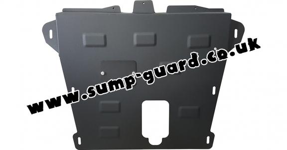 Steel sump guard for Dacia Duster