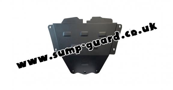 Steel sump guard for Dacia Logan 