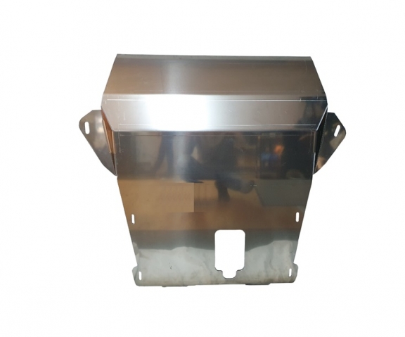 Aluminum sump guard for Dacia Duster