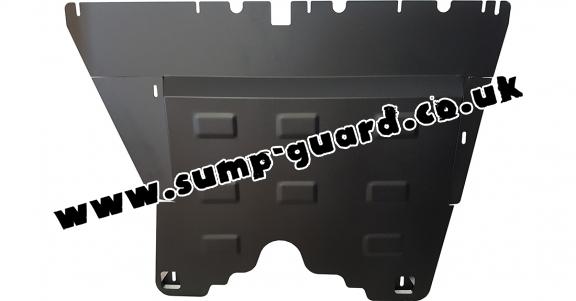 Steel sump guard for Vauxhall Combo