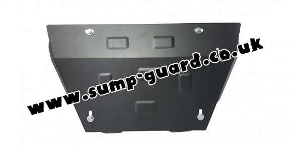Steel sump guard for Fiat 500 S