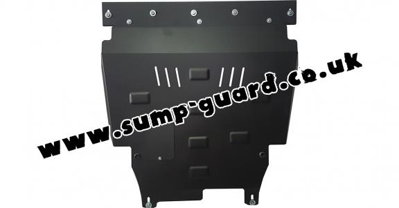 Steel sump guard for Ford Transit Connect