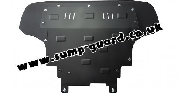 Steel sump guard for Ford Focus 1