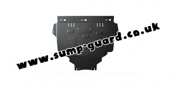 Steel sump guard for Ford Kuga