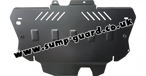 Steel sump guard for Ford Kuga