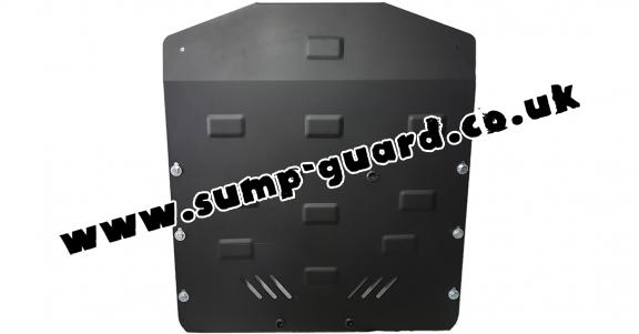 Steel sump guard for the protection of the engine and the gearbox for Ford Transit - RWD