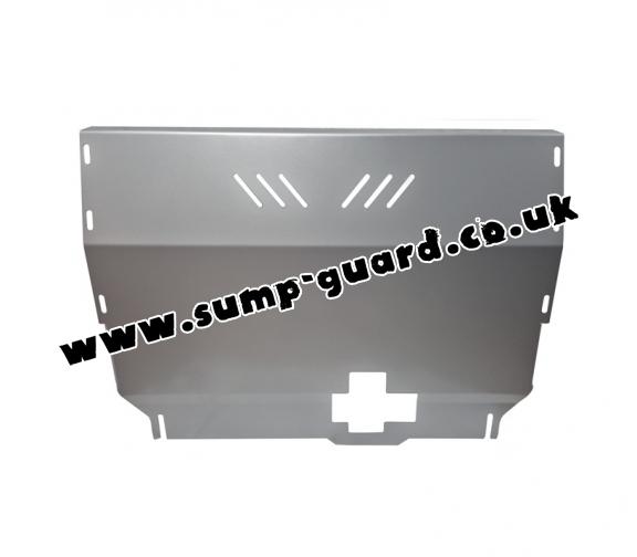 Aluminum sump guard for the protection of the engine and the gearbox for Ford Transit Custom - FWD