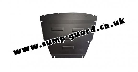 Steel sump guard for Ford Puma
