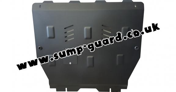 Steel sump guard for Hyundai Veracruz