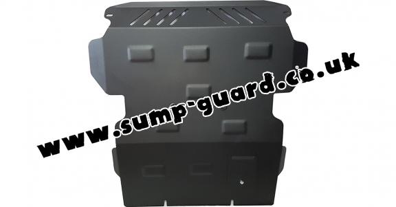 Steel sump guard for Hyundai Terracan