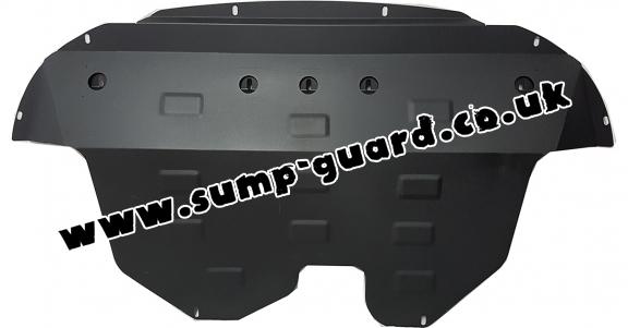 Steel sump guard for Kia Sportage