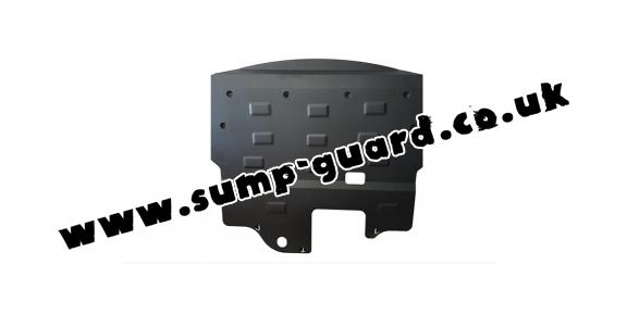 Steel sump guard for the protection of the engine and the gearbox for Hyundai i40