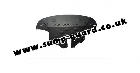 Steel sump guard for Kia Sportage