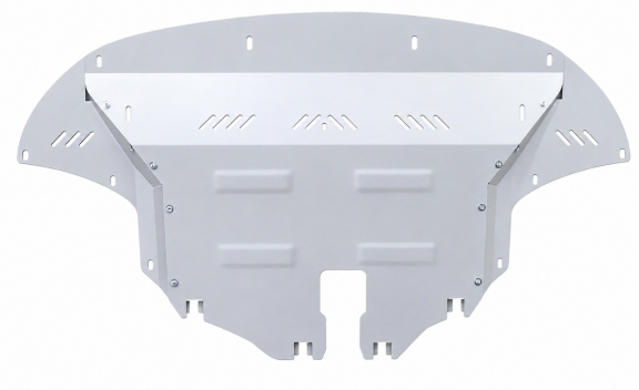 Aluminum sump guard for Kia Sportage