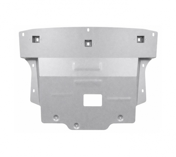 Aluminum sump guard for Hyundai Inster