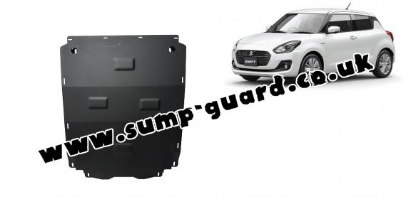 Steel sump guard for Suzuki Swift